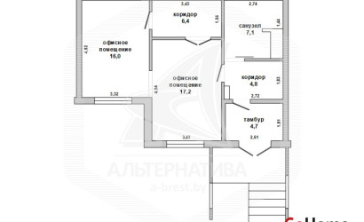Продажа торгового помещения, Брест, Вулька,  56.2 кв.м.. Фото 1