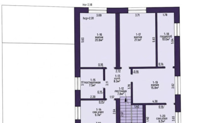 Купить коттедж, Юхновка, Черничная ул., 15 соток. Фото 15