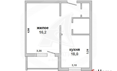 Купить 1-комнатную квартиру, Брест, Брестских дивизий, ул. Красногвардейская. Фото 1
