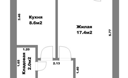 Купить 1-комнатную квартиру, Паперня, Центральная ул.. Фото 34