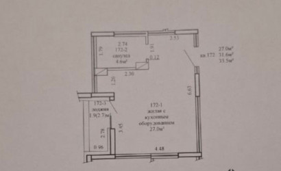 Купить 1-комнатную квартиру, Минск, Леонида Щемелёва, 14 (Октябрьский район). Фото 10