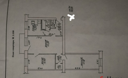 Купить 3-комнатную квартиру, Витебск, Фрунзе, 38. Фото 19