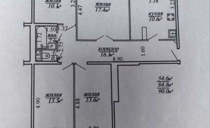 Купить 4-комнатную квартиру, Витебск, Свердлова 8-я ул.. Фото 19