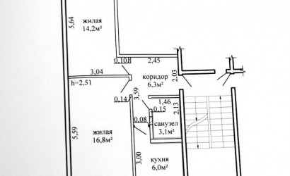 Купить 2-комнатную квартиру, Волковыск, Панковой, 5. Фото 8