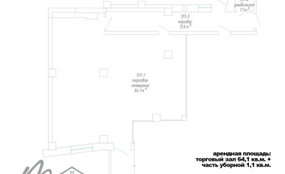 Аренда торгового помещения, Минск, Алибегова ул., 28,  65.2 кв.м.. Фото 7