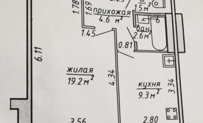 Купить 1-комнатную квартиру, Витебск, Титова, 121Ж. Фото 14