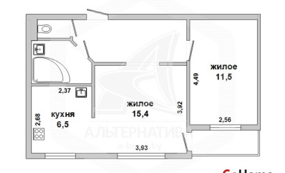 Купить 2-комнатную квартиру, Брест, Лт. рябцева, ул. Лейтенанта Рябцева. Фото 1
