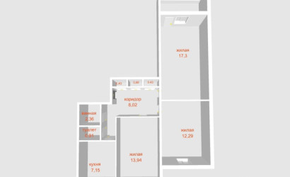 Купить 3-комнатную квартиру, Минск, Асаналиева ул., 5 (Октябрьский район). Фото 2