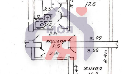 Купить 2-комнатную квартиру, Молодечно, Якуба Ясинского ул., 9. Фото 17