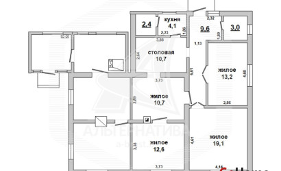 Купить 4-комнатную квартиру, Брест, Тришин, ул. Вузовская. Фото 14