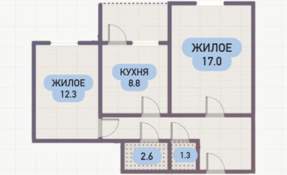 Купить 2-комнатную квартиру, Брест, Вульковская ул.. Фото 2