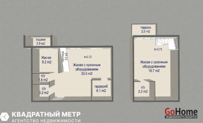 Купить 3-комнатную квартиру, Копище, Небесная ул., 16. Фото 32