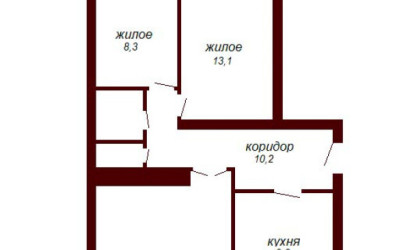 Купить 3-комнатную квартиру, Брест, ул. Стафеева, д. . Фото 17