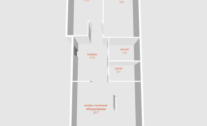 Купить 2-комнатную квартиру, Минск, Олешева ул., 5 (Советский район). Фото 12