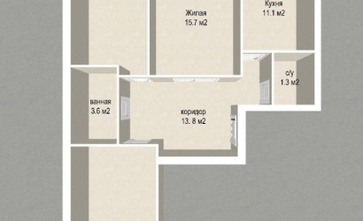 Купить 3-комнатную квартиру, Минск, Сухаревская ул., 46 (Фрунзенский район). Фото 6