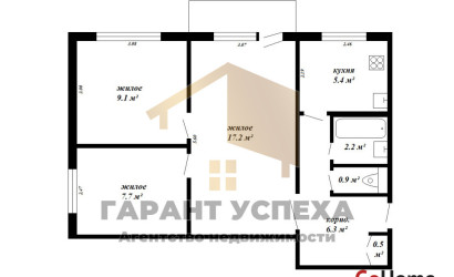 Купить 3-комнатную квартиру, Брест, ул. Пионерская. Фото 20