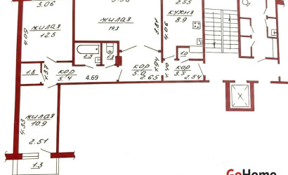 Купить 3-комнатную квартиру, Гродно, Репина, 31. Фото 5