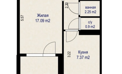 Купить 1-комнатную квартиру, Минск, ул. Одинцова, д. 77/3 (Фрунзенский район). Фото 18
