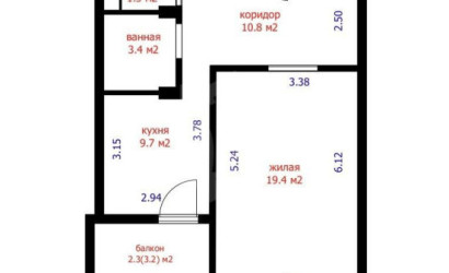 Купить 1-комнатную квартиру, Минск, Скрипникова ул., 11 (Фрунзенский район). Фото 26