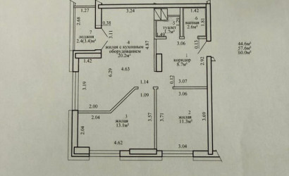 Купить 3-комнатную квартиру, Минск, Дзержинского просп., 19/а (Московский район). Фото 44