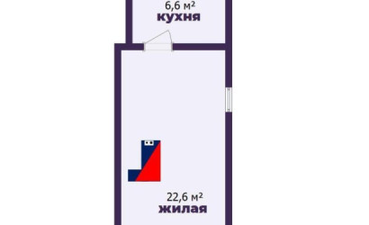 Купить 1-комнатную квартиру, Слуцк, Козберга ул.. Фото 1