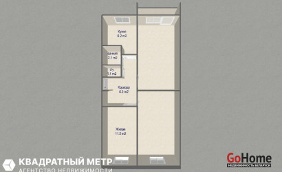 Купить 3-комнатную квартиру, Минск, Голодеда ул., 39/1 (Заводской район). Фото 16