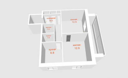 Купить 2-комнатную квартиру, Минск, Хоружей ул., 19 (Советский район). Фото 17