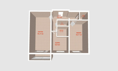 Купить 2-комнатную квартиру, Минск, Данилы Сердича ул., 4 (Фрунзенский район). Фото 17