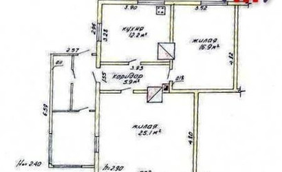 Купить 2-комнатную квартиру, Куренец, Советская ул.. Фото 13