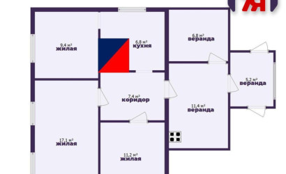 Купить дом, Старобин, 8 Марта ул., 10 соток. Фото 4