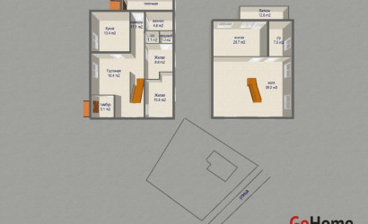 Купить дом, Голышово, Луговая ул., 2, 15 соток. Фото 18