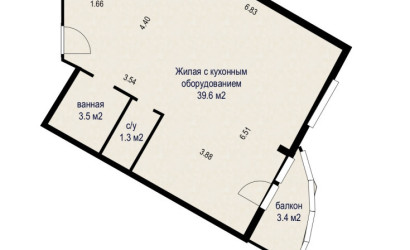 Купить 2-комнатную квартиру, Минск, ул. Петра Мстиславца, д. 6 (Первомайский район). Фото 12