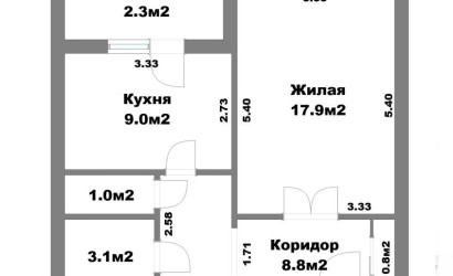 Купить 1-комнатную квартиру, Минск, Лобанка ул., 34 (Фрунзенский район). Фото 8