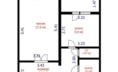 Купить 1-комнатную квартиру, Минск, Есенина ул., 31/3 (Московский район). Фото 21