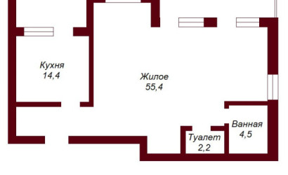 Купить 3-комнатную квартиру, Брест, просп. Республики, д. . Фото 10