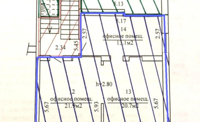 Аренда офиса, Минск, Черняховского, 4,  55.7 кв.м.. Фото 7