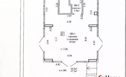 Аренда помещения, Минск, Савицкого ул., 35, 47.5 кв.м.. Фото 3