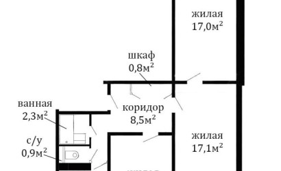 Купить 3-комнатную квартиру, Минск, Багратиона 2-й пер., 19(Партизанский район). Фото 28