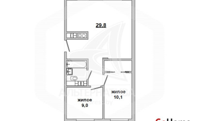 Купить 1-комнатную квартиру, Кобрин, , . Фото 15