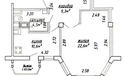 Купить 1-комнатную квартиру, Минск, Героев 120 Дивизии ул., 33 (Первомайский район). Фото 3