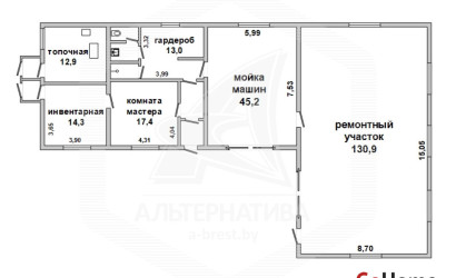 Продажа помещения под сто, Брест, Речица,  247 кв.м.. Фото 11