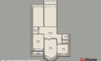 Купить 4-комнатную квартиру, Минск, Налибокская ул., 31 (Фрунзенский район). Фото 4