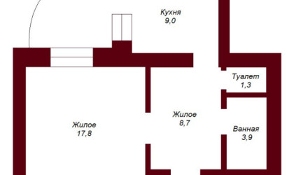 Купить 1-комнатную квартиру, Брест, ул. Московская, д. . Фото 10