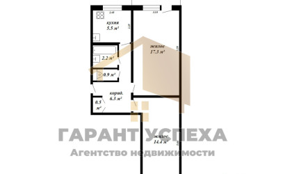 Купить 2-комнатную квартиру, Брест, ул. Советской Конституции, д. . Фото 14