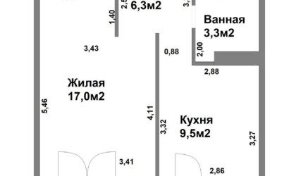 Купить 1-комнатную квартиру, Минск, Дзержинского просп., 131 (Московский район). Фото 18