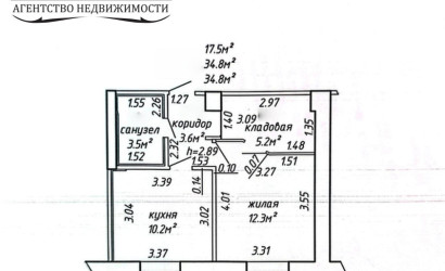 Купить 1-комнатную квартиру, Минск, Брилевская ул., 13 (Октябрьский район). Фото 24