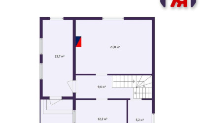 Купить дом в деревне, Осаново, 9.21 соток. Фото 29