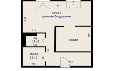 Купить 2-комнатную квартиру, Копище, Авиационная ул., 8. Фото 22