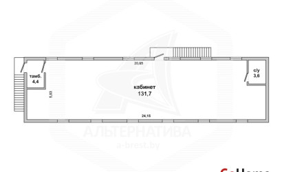 Аренда офиса, Брест, Граевка,  139.7 кв.м.. Фото 4