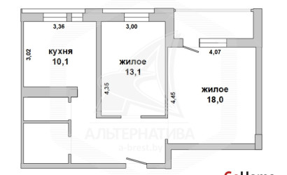 Купить 2-комнатную квартиру, Брест, Центр, ул. Гоголя. Фото 1